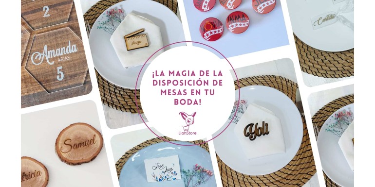 ¡Sorprende a tus invitados con la disposición perfecta de mesas en tu boda!