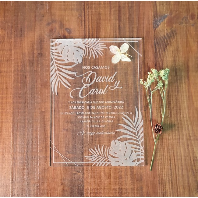 invitación boda